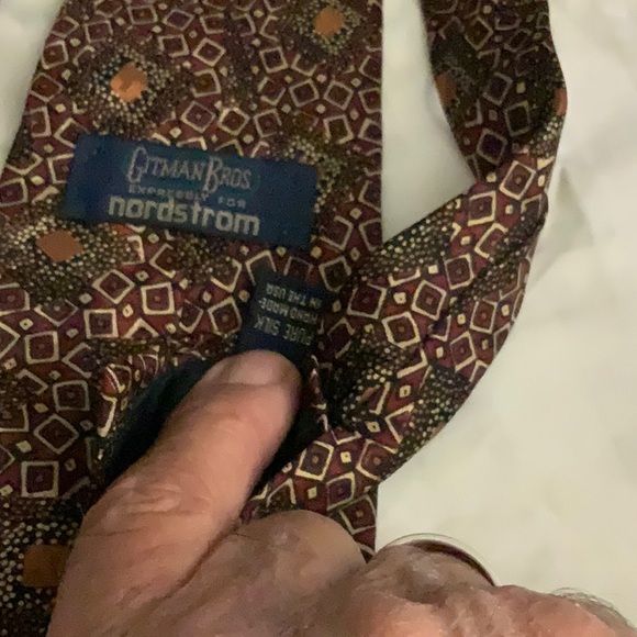 Gitman Bros Men’s Pure Silk “Made in USA” - Picture 2 of 4